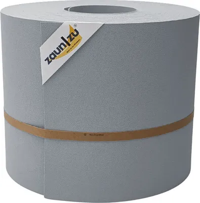 Produktbild von Sichtschutz zaun|zu PREMIUM MAXI 50m Rolle Zaunblende für 24cm Gittermatten Fenstergrau 50m