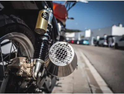 Produktbild von GPR Ultracone Edelstahl Auspuffendrohr für Triumph Bonneville Thruxton 1200 2000-2004