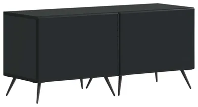 Obrázek produktu pro vidaXL TV stolek, černý, z dřevotřísky
