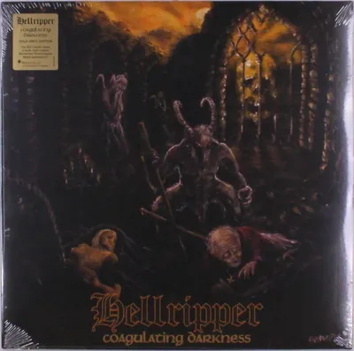 Obrázek produktu pro Hellripper: Coagulating Darkness (Gold Vinyl)