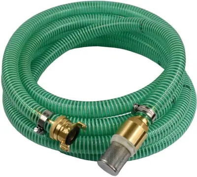 Produktbild von 1"/25mm Saug- + Druckschlauch mit Saugkorb, Rückschlagventil + Saugkupplung 5m