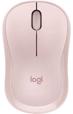 Obrázek produktu pro Logitech M240 Silent, Pro praváky i leváky, RF bezdrátové + Bluetooth, 4000 DPI, Růžová