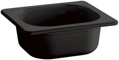 Productafbeelding van APS Ecoline GN-containers, GN 1/6, zwart, inhoud: 1,00 liter, diepte: 100 mm
