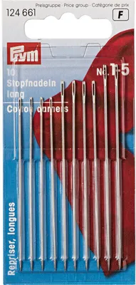 Obrázok produktu pre Látacie ihly, dlhé, č. 1-5, rôzne