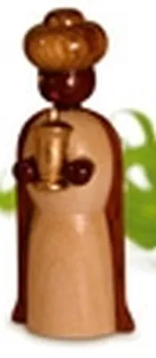 Produktbild von Miniaturfigur Heiliger König natur Höhe ca 5,5cm NEU