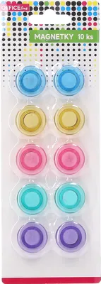 Image de Aimants colorés 20mm - 10pcs