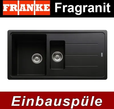 Produktbild von Franke Küchen-Spüle Basis BFG 651 (114.0256.625) - Fragranit Onyx