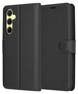 Obrázok produktu pre Techsuit Leather Folio – puzdro na Samsung Galaxy A35 5G – čierny