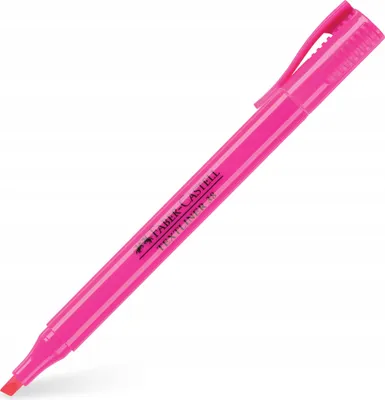 Produktbild von Faber-Castell Highlighter Textliner 38 pink, 1 Stück(e), Pink, Konische Spitze, Pink, Pink, Polypropylen (PP)