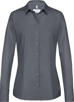 Produktbild von GREIFF Damen Bluse Regular Fit 1/1 Arm 6515-1120-11 Gr. 36 anthrazit