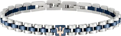 A close-up studio shot of a bracelet against a white background.