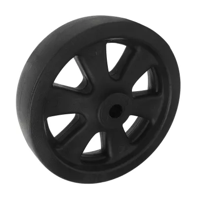 Imagen del producto de Rueda universal para gato de remolque, rueda de 8 pulgadas para gato de remolque, rueda de repuesto para gato de remolque, rueda de repuesto para cortacéspedes, rueda para carros utilitarios, rueda para gato de remolque