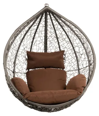 Produktbild von HOME DELUXE - Polyrattan Hängesessel CIELO - Nur Korb| Hängestuhl