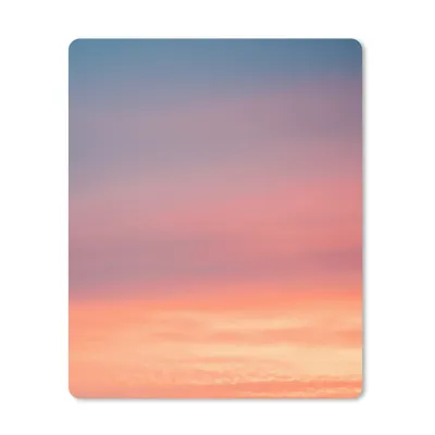 Produktbild von MuchoWow® Mauspad Mousepad Sonne - Himmel - Wolken - Rosa 30x40 cm - Mousepads - Maus Mat - Pad - Mausunterlage - Mausmatten