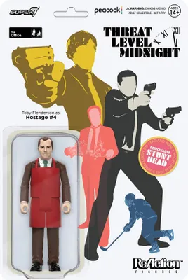 Immagine prodotto di Super 7 Reaction The Office Toby Flenderson Hostage 4 Figur Taglia Unica