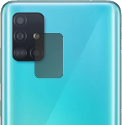 Produktbild von Samsung Galaxy A71 Kameralinse Blickschutzfolie matt Schutzfolie Folie Display