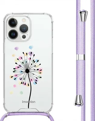 Immagine prodotto di Custodia di design imoshion con cinturino iPhone 14 Pro - Sandstone Dandelion