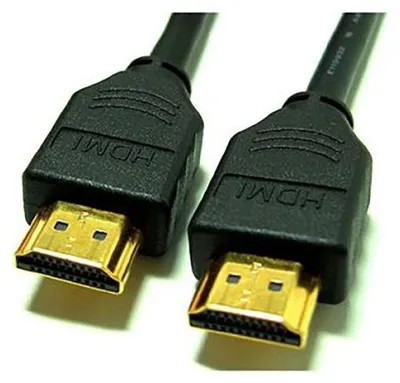 Produktbild von Videokabel HDMI M - HDMI M, HDMI 1.4 - High Speed mit Ethernet, 2m, vergoldete Stecker, schwarz, Blisterlogo