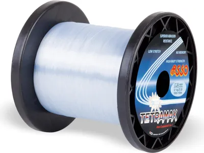 Produktbild von ASSO Tetramax Mono 3000m 0,50mm 17,70kg Blue Monofile Angelschnur