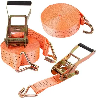 Immagine prodotto di Cinghie di tensionamento con cricchetto 10 m x 50 mm, 3000 kg, gancio in poliestere