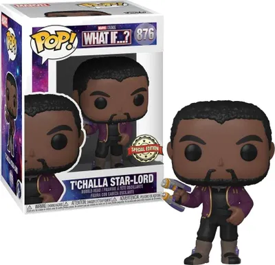 Obrázek produktu pro Funko POP! Co kdyby T'Challa Star-Lord SE 876