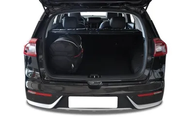 Produktbild von Kia Niro 2016-2022 Kofferraumtaschen Set 3 Stk