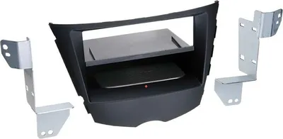 Image de Adaptateur de façade 2-DIN pour Inbay pour Hyundai Veloster 2011 > noir