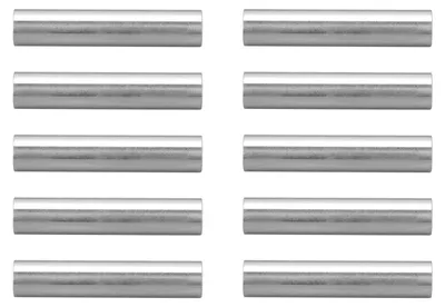 Image de 10 pièces Tube en aluminium Tube rond Tube droit Outils de support pour robot Diamètre 10 mm 6100-0810-0050