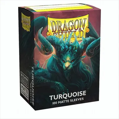 Produktbild von Dragon Shield: Turquoise - Matte Sleeves - Standard Size