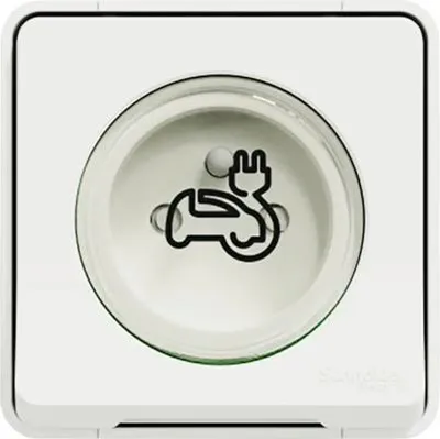 Image de Prise Schneider Electric SE Mureva EV 2P+E 16A blanc