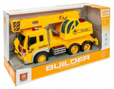 Produktbild von Smily Play Baufahrzeug mit Kran Licht und Sound