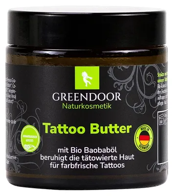 Produktbild von GREENDOOR Tattoo Butter, Tattoo Balsam