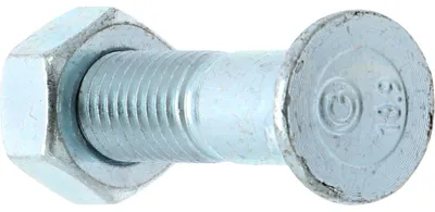 Obrázok produktu pre Skrutka pluhu s maticou M12x1,75 dĺžka 50 mm 10,9 2 hroty pre pluh 1250HU10