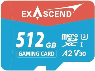Produktbild von ExAscend Gaming UHS-I Micro 512 GB Speicherkarte