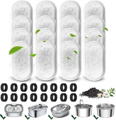 Produktbild von Wasserfilter-Set, 16-teilig, Edelstahl, für Trinkfontänen