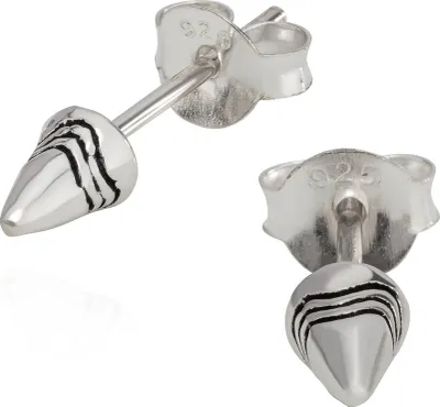 Produktbild von Paar 925 Sterling Silber Keltische Gothic Ohrstecker Pfeilspitze Nadriel 7181