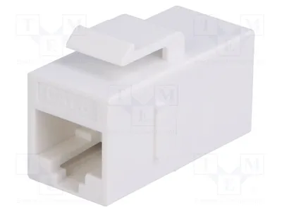 Produktbild von 1x Buchse Kat: 6 Kupplung System: 8p8c eschirmt,Trapez  gerade NK4012W RJ-Steck