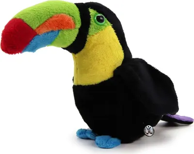 Produktbild von Fischertukan Kuscheltier Vogel Tukan Regenbogentukan Plüschtier RAMPHY