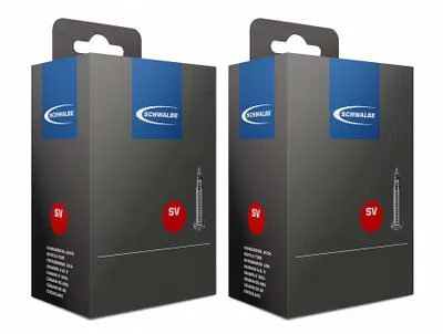 Immagine prodotto di 2 camere d'aria Schwalbe SV 21F Freeride da 27,5 pollici per MTB