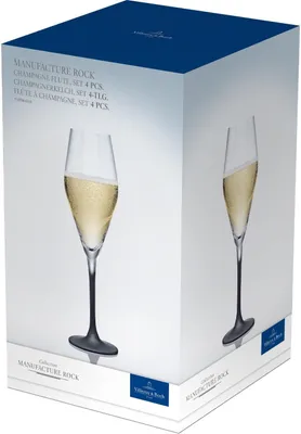 Image de Villeroy & Boch Sektglas Set 4-tlg. Manufacture Rock