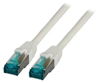 Produktbild von EFB RJ45 Patchkabel S/FTP, Cat.6A, LSZH, 15m, grau