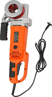 Obrázek produktu pro Elektrický závitník na trubky, 2300 W, 26 ot./min, průměr 21,9–59,6 mm, 6 matric v balení, konstrukce z hliníkové slitiny