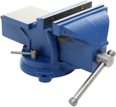 Obrázek produktu pro Svěrák Kraft&Dele KD1101, otočná základna, kovadlina, 100 mm