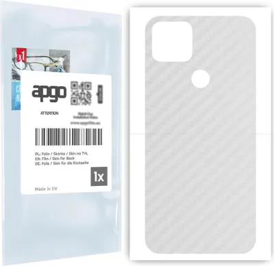 Produktbild von apgo Rückseite Schutzfolie für Google Pixel 5a 5G -  Hinten Schutzfolie Carbon Transparent (durchsichtig), Rückseite Folie schützt vor Kratzern und Fingerabdrücken