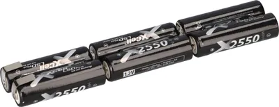 Obrázek produktu pro Baterie 7,2 V 2550 mAh L2x3 AA Mignon články XCell LSD Plus Pro modelářská baterie