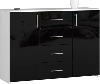 Produktbild von Akord Sideboard Aufbewahrungsmöbel - Praktisch Und Elegant 110X35X80 Cm