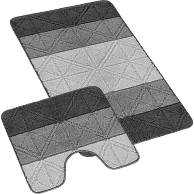 Produktbild von SET OF BANY 60x100 + 60x50 cm - mit Ausschnitt - Set 60x100, 60x50 cm - Grau