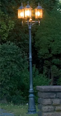 Produktbild von LED Straßenlaterne, Kandelaber, Mastleuchte, Stehlampe außen, Gartenbeleuchtung