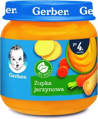 Zdjęcie produktu dla Gerber Zupka jarzynowa po 4 miesiącu 125 g