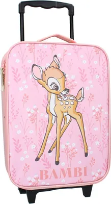 Produktbild von Disney Bambi Trolley Koffer Niedlicher Kinderkoffer mit Rollen und Bambi Design